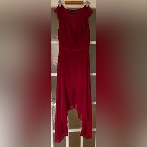 Banana Republic Red Maxi Skirt